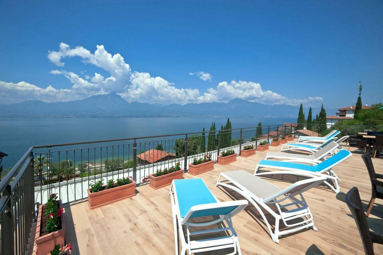 Hotel Galvani Torri Del Benaco Exterior foto